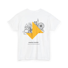 Laden Sie das Bild in den Galerie-Viewer, Shirt in White with Logo Sketch Backprint