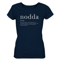 Laden Sie das Bild in den Galerie-Viewer, Nodda definition - Ladies Organic Shirt