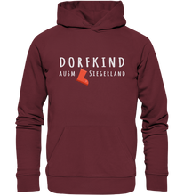 Laden Sie das Bild in den Galerie-Viewer, Dorfkind ausm Siegerland - Organic Basic Hoodie