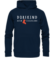 Laden Sie das Bild in den Galerie-Viewer, Dorfkind ausm Siegerland - Organic Hoodie