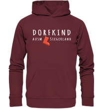 Laden Sie das Bild in den Galerie-Viewer, Dorfkind ausm Siegerland - Organic Hoodie