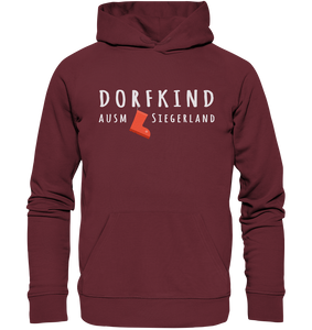 Dorfkind ausm Siegerland - Organic Hoodie