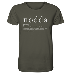Nodda definition - Organic Shirt