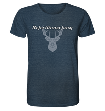 Laden Sie das Bild in den Galerie-Viewer, Sejerlännerjung - Organic Shirt (meliert)