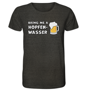 Hopfenwasser - Organic Shirt (meliert)