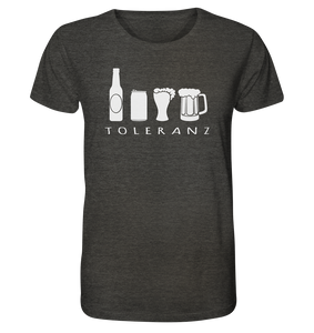 Toleranz - Organic Shirt (meliert)