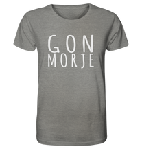 Laden Sie das Bild in den Galerie-Viewer, Gon Morje weiß - Organic Shirt (meliert)