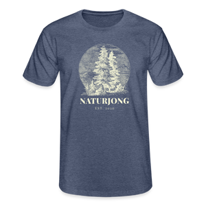 Naturjong - Vintageshirt - Navy meliert