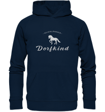 Laden Sie das Bild in den Galerie-Viewer, Sejerlänner Dorfkind - Bio Hoodie