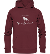 Laden Sie das Bild in den Galerie-Viewer, Sejerlänner Dorfkind - Bio Hoodie