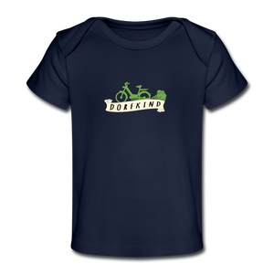 Dorfkind - Bio Babyshirt - Dunkelnavy