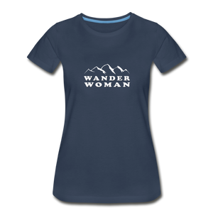 Wander Woman - Bio Damenshirt - Navy