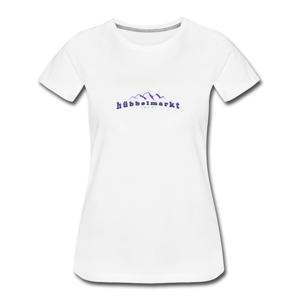 hübbelmarkt - Bio Shirt aus der local collection - Weiß