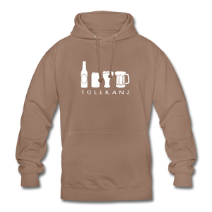 Toleranz - Hoodie - Mokka
