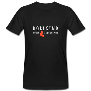 Dorfkind ausm Siegerland - Bio Shirt - Schwarz