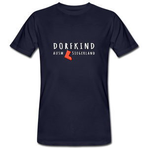 Dorfkind ausm Siegerland - Bio Shirt - Navy