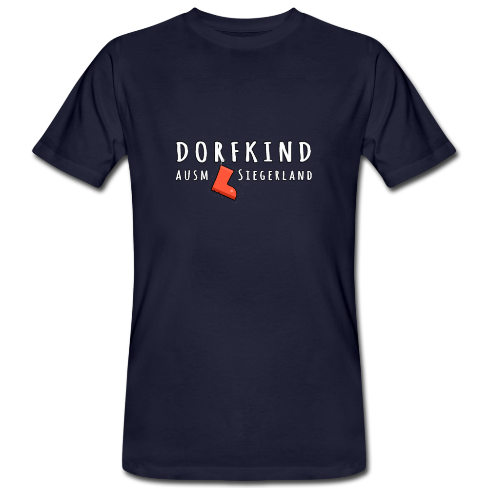 Dorfkind ausm Siegerland - Bio Shirt - Navy
