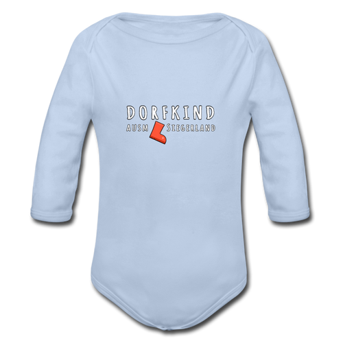 Dorfkind ausm Siegerland - Bio Bodysuit - Sky