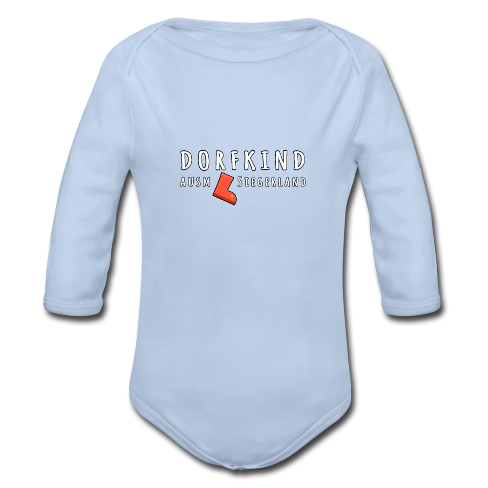 Dorfkind ausm Siegerland - Bio Bodysuit - Sky