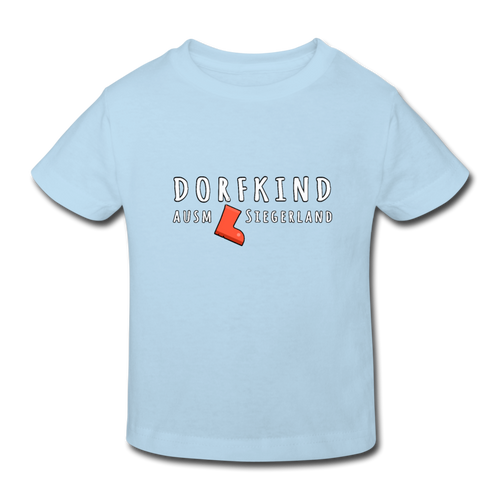 Dorfkind ausm Siegerland - Kindershirt - Hellblau