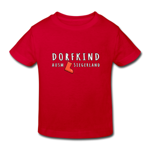 Dorfkind ausm Siegerland - Kindershirt - Rot