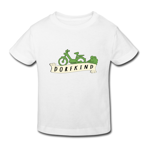 Dorfkind - Kindershirt - Weiß