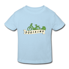 Laden Sie das Bild in den Galerie-Viewer, Dorfkind - Kindershirt - Hellblau