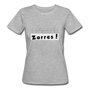 Zorres - Bio Shirt - Grau meliert