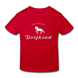 Dorfkind - Kindershirt - Rot