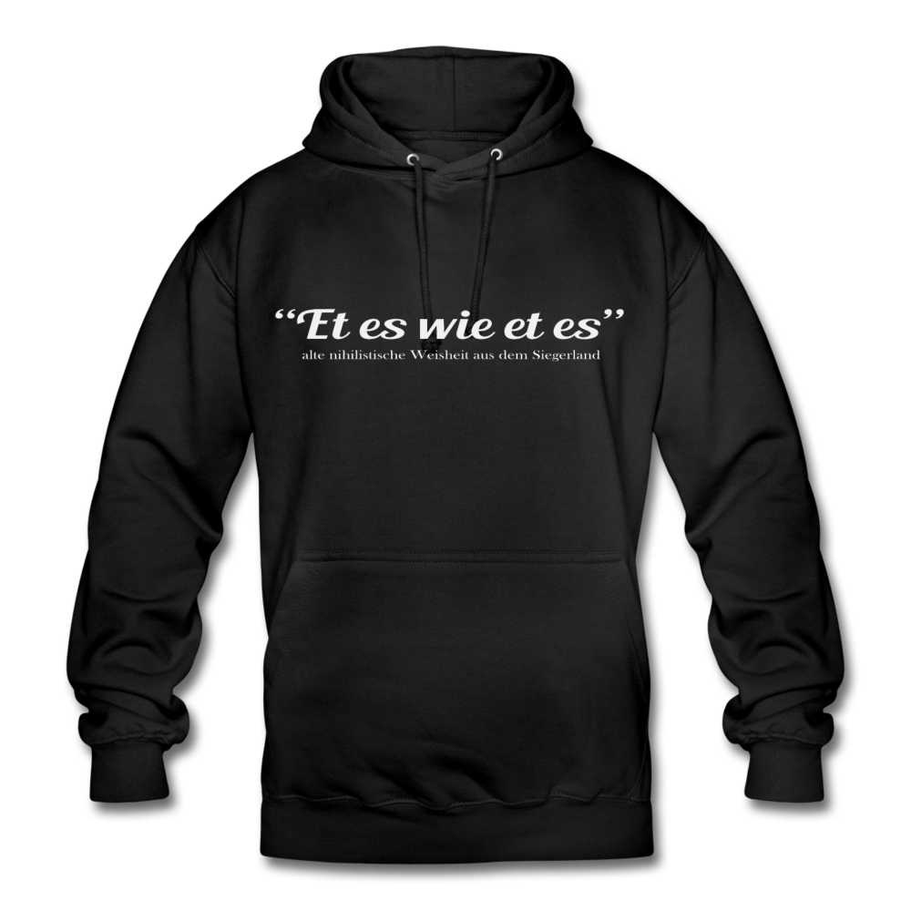 Et es wie et es - Hoodie - Schwarz