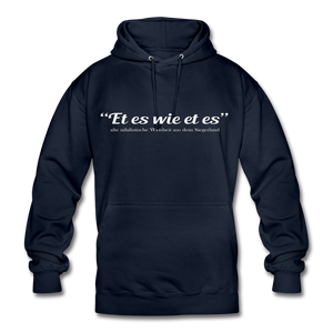 Et es wie et es - Hoodie - Navy