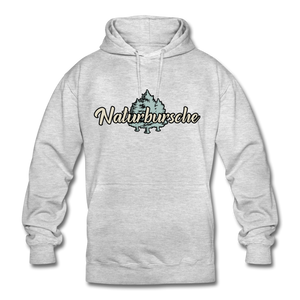 Naturbursche - Hoodie - Hellgrau meliert