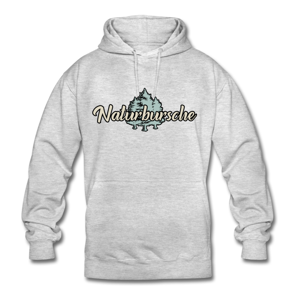 Naturbursche - Hoodie - Hellgrau meliert