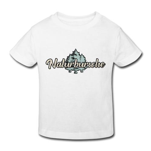 Naturbursche - Kindershirt - Weiß