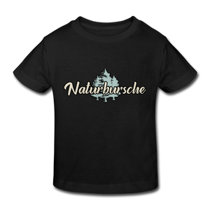 Naturbursche - Kindershirt - Schwarz