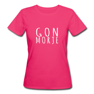Gon Morje - Bio Shirt - neon Pink