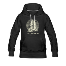 Laden Sie das Bild in den Galerie-Viewer, Naturmädche - Damenhoodie - Schwarz