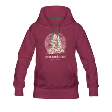 Laden Sie das Bild in den Galerie-Viewer, Naturmädche - Damenhoodie - Bordeaux