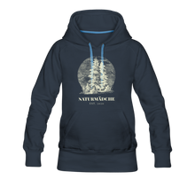 Laden Sie das Bild in den Galerie-Viewer, Naturmädche - Damenhoodie - Navy