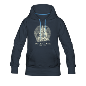 Naturmädche - Damenhoodie - Navy