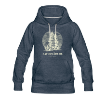 Laden Sie das Bild in den Galerie-Viewer, Naturmädche - Damenhoodie - Jeansblau