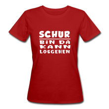 Laden Sie das Bild in den Galerie-Viewer, Schur - Bio Shirt - Dunkelrot
