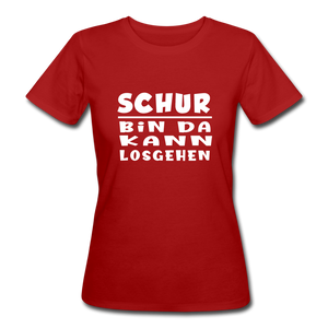 Schur - Bio Shirt - Dunkelrot