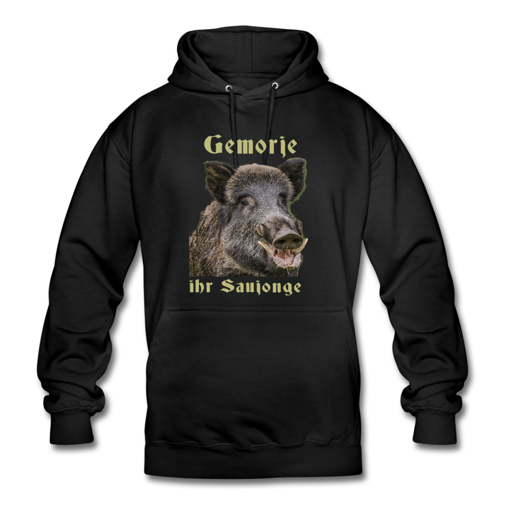 Gemorje ihr Saujonge - Hoodie - Schwarz