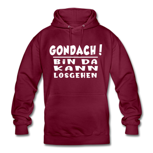 Gondach! - Hoodie - Bordeaux
