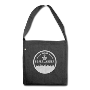 Original Sejerlänner Tasche aus recyceltem Material - Schwarz meliert