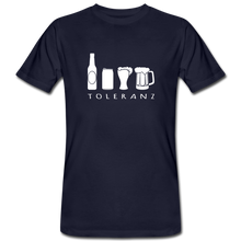Laden Sie das Bild in den Galerie-Viewer, Toleranz - Bio Shirt - Navy