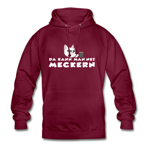 Da kann man net meckern - Hoodie - Bordeaux