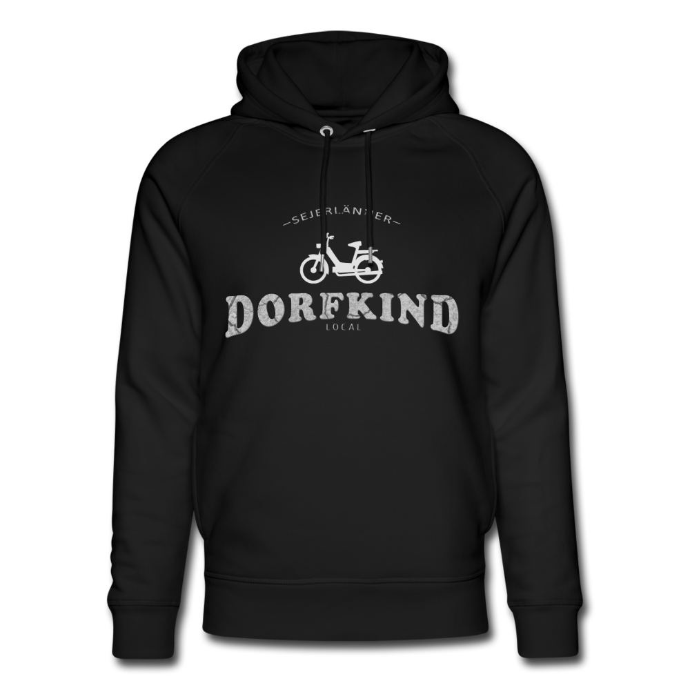 Dorfkind - Bio Hoodie - Schwarz