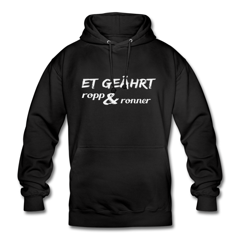Et geährt ropp un ronner - Hoodie - Schwarz